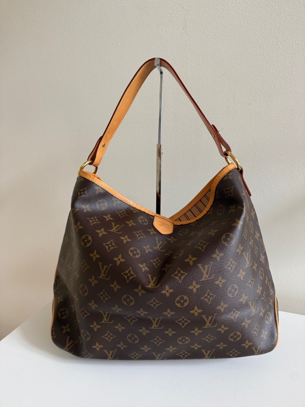 Louis Vuitton Monogram Delightful MM Canvas Bag Handbag